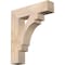 Ekena Millwork Merced Block Smooth Bracket, Douglas Fir, 5 1/2"W x 26"D x 30"H BKT06X26X30MRC05SDF - alternate 1